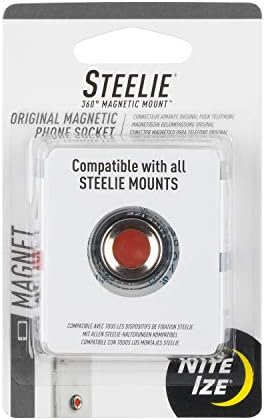 Nite İze Orijinal Steelie Manyetik Telefon Soketi-Steelie Telefon Montaj Sistemleri için Ek Mıknatıs