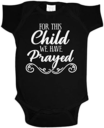 bu Çocuk için Dua Ettik Bebek Tek Parça veya Yürümeye Başlayan Çocuk Tişörtü
