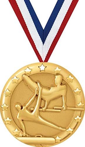 Jimnastik Madalyaları-2 Altın Jimnastik Takımı Madalya Ödülleri Prime