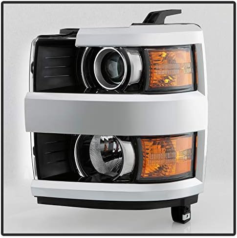 ACANII-2015-2019 Chevy Silverado İçin 2500HD 3500HD [OE Tarzı] Projektör Farlar Farlar Meclisi Çifti Sol + Sağ